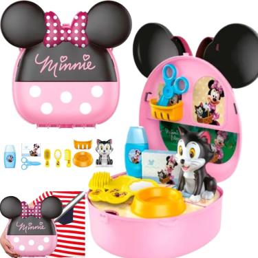 Imagem de Maleta c/ Acessórios Pet Shop Serve Lancheira Minnie Mouse