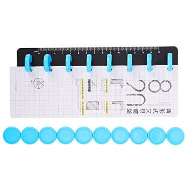 Imagem de Conjunto de Acessórios para Notebook Cogumelo A5B5A4 Kit de Ferramentas, Com Dispositivo de Alinhamento e Furador ((Acessórios de gabarito A5) 8 furos)