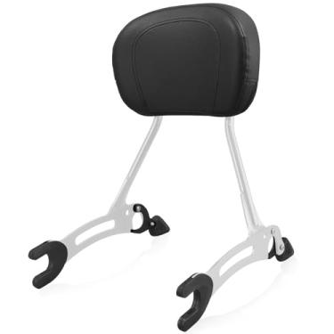 Imagem de NOVALLA 43.2 cm Passenger Sissy Bar for Indian Challenger Chieftain Indian Pursuit Springfield Roadmaster Vintage 2014-2024 (cromado)