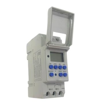Imagem de Timer Temporizador Digital Bivolt Para Trilho DIN 35mm