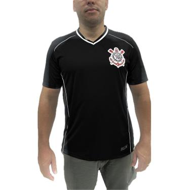 Imagem de Camisa Corinthians Coimbra Gola V Masculina-Masculino