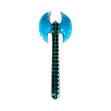 Imagem de Espada de Pedra Preciosa Dourada Inflável - Brinquedo Pixel para Crian