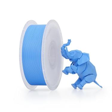 Imagem de Filamento 3d Bambu Lab Pla Básico 1kg 1,75mm Com Carretel Reutilizável Cor Azul Ciano 10603