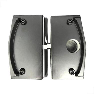 Imagem de kit11 Janela De Correr Vidro Blindex Metal Sem Miolo Preto - Glasspeça