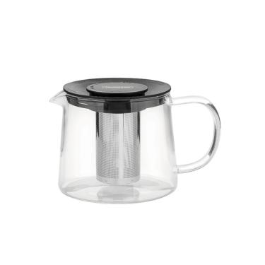 Imagem de Bule Para Chá Tramontina Em Vidro E Aço Inox Com Infusor 900 Ml Tramontina