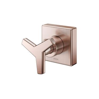 Imagem de Acabamento Para Registro Docol City 877569 Para Base Deca 1-2", 3-4" E 1" Cobre Escovado