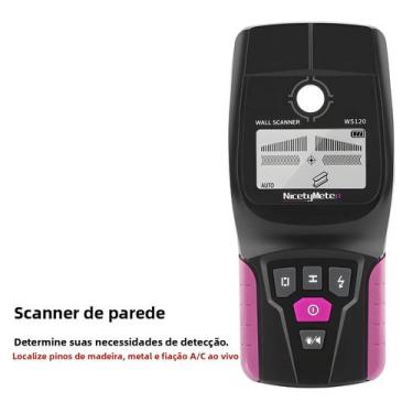 Imagem de Scanner De Parede Multifuncional, Fios Ao Vivo, Cabo, Tubulação De Águ