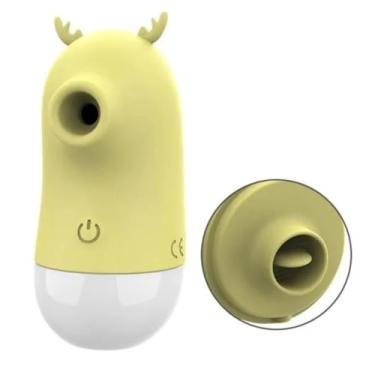 Imagem de Estimulador Pulsador Moose 5 Vibrações Brinquedo Erótico Vibrador Macio Discreto