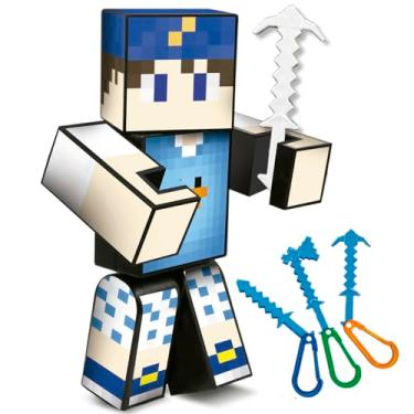 Imagem de Boneco Beto Gamer Jogo Mine Arqueira Youtuber Gamer Craft