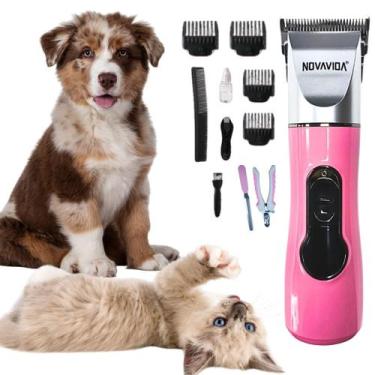 Imagem de Máquina de Tosa Profissional Visor LCD Lâmina de Cerâmica - Recarregáv