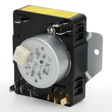 Imagem de Temporizador de secadora W10185992 atualizado compatível com Whirlpool, May-tag, KitchenAid, Jenn-Air, Aman etc secador, 115VAC 60Hz AP601654 substituição do temporizador de secadora para WPW10185992