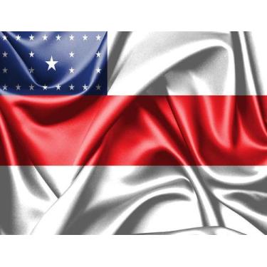 Imagem de Bandeira do Estado do Amazonas 80cmx140cm Tecido Oxford 100% Poliéster