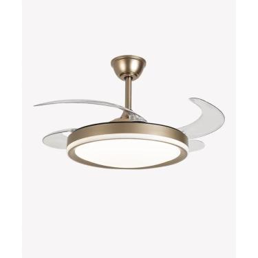 Imagem de Ventilador De Teto Retrátil C/ Led Dimerizável Air Midas