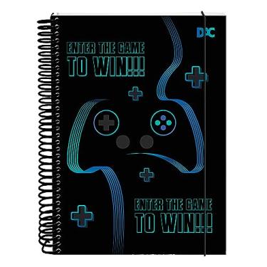 Imagem de Caderno Espiral Colegial 10 Matérias Game - Fechamento em Elástico
