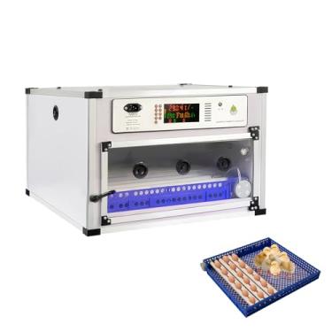 Imagem de Incubadora de 68 ovos, incubadora automática para incubação de ovos, com rotação automática de ovos e controle de umidade de temperatura, incubadora de aves para incubação para frango, pato, ganso e