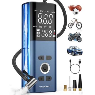 Imagem de Compressor de ar portátil para inflador de pneu, bomba de ar de bolso de 20000 mAh de inflação 5x mais rápida para pneus de carro, bomba de pneu sem fio para carro, SUV, motocicleta, bicicleta, bolas