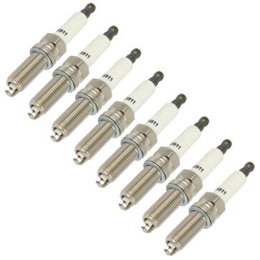 Imagem de SCITOO Conjunto de 8 velas de ignição de irídio de substituição para Mercedes-Benz CL550, CLK550, CLS550, E550, GL450, GL550, G550, ML550, S450, S550, SL550, R550, 4.7L 5.5L Substitui 93911