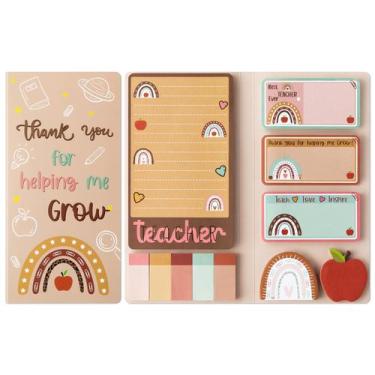 Imagem de Conjunto de notas adesivas Xqumoi Boho Themed Teacher 550 folhas
