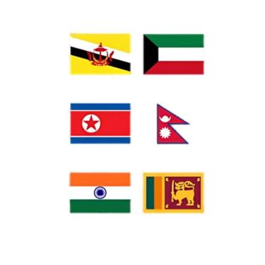 Imagem de Kit de Personalização Gráfica para Motocicletas, Adesivos Decorativos (20x20-sri lanka)