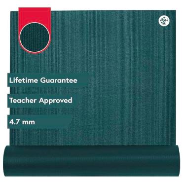 Imagem de Manduka Tapete de ioga PROlite – Antiderrapante texturizado 4,7 mm de espessura Hot Yoga Workout Home Studio Pilates Tapete de viagem 180 cm