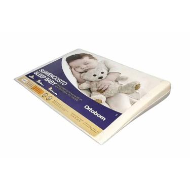 Imagem de Travesseiro Infantil Rampa Anti Refluxo Sleep Baby (40x60) - Ortobom