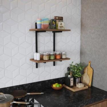 Imagem de Prateleira De Parade Multiuso Decorativa Organizador Estilo Industrial