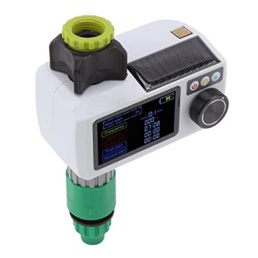 Imagem de AYNEFY Timer de Aspersão de Sensor de Chuva Solar Timer de Baixa Potência de Irrigação por Verificação para a Varanda Plástico Courtyard Plástico