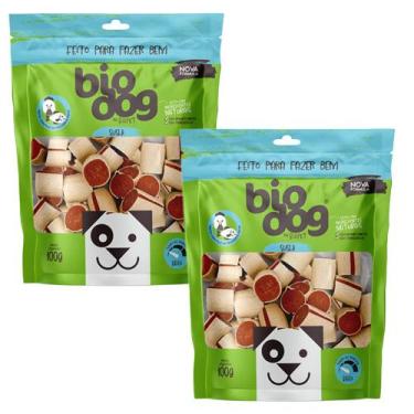 Imagem de 2x Petisco Biodog Gourmet Sushi 100g