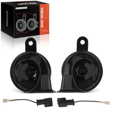 Imagem de A-Premium Buzina de carro elétrico de 2 peças compatíveis com Toyota RAV4, Corolla, Prius, Highlander, Land Cruiser e Subaru Outback, Forester, Impreza, Legacy & Lexus ES350, ES250, ES300, ES300h