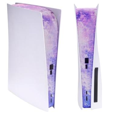 Imagem de PlayVital Dust Filter and Port Plug Set for ps5 Disc & Digital Console – Breathable Anti-Dust Cover Net with 12 Silicone Plugs, Easy-Install Dust Proof Kit for ps5 Accessories - Nebula Galaxy