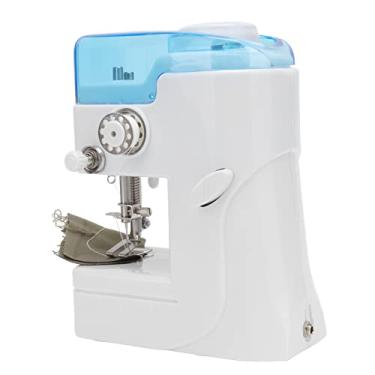 Imagem de aqxreight Máquina DE Costura Máquina Multifuncional Portátil ABS ABRIGADO MACHINA DE CRIANÇA DE CRIANÇAS PARA PROJETOS DE DIY CRATIONAL. 4 Não Costura DE Metralhadoras DE DE Macradas DE