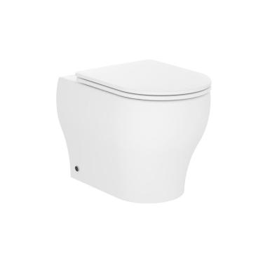 Imagem de Vaso Sanitário Convencional e Assento Soft Close Barocco Acqua Casa Branco Matte