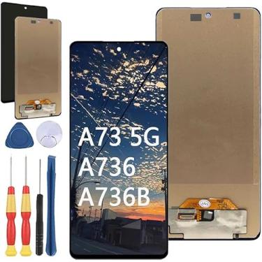 Imagem de Yuxyiony Nova tela de substituição para tela LCD Samsung Galaxy A73 5G SM-A736B A736B/DS e acessórios de ferramentas de substituição