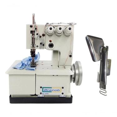 Imagem de Máquina De Costura Galoneira Semi BC26003 + Viés Mexicano 1,5mm 220V