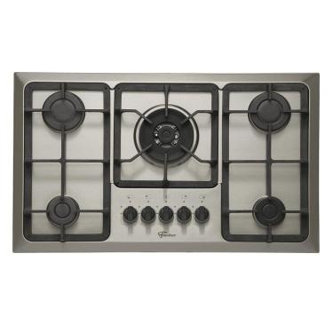 Imagem de Cooktop Fischer 5q Tc Gás Mesa Inox Bivolt