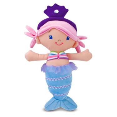 Imagem de Boneca De Pelúcia Sereia 32cm - Cortex Brinquedos