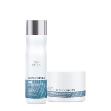 Imagem de Kit Wella Professionals BlondorPlex Shampoo Máscara (2 produtos)