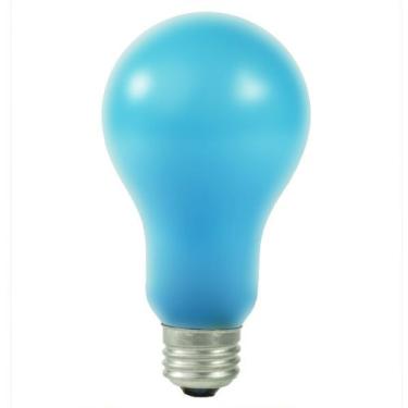Imagem de EBW - Iluminação Fotográfica - PS25 - Azul Fosco - Photoflood - 500 Watts - 120 Volt - Base E26 - 4800K - PLT