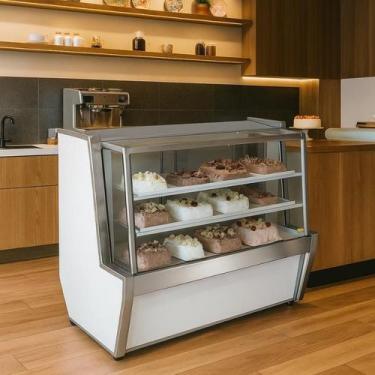 Imagem de Balcão Refrigerado para Bolos Vitrine 1,00m Gastromixx, 127V