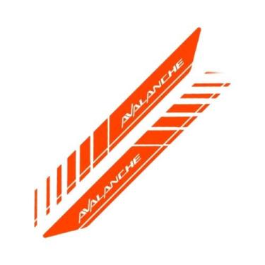 Imagem de Adesivos Laterais Para Caminhonete Chevrolet Avalanche Filme Vinílico 