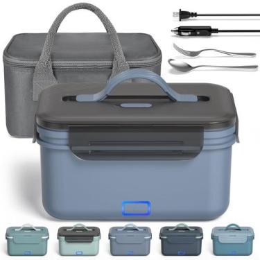 Imagem de Aquecedor elétrico de alimentos para lancheira Monteka 100W 1,8L 12V/2