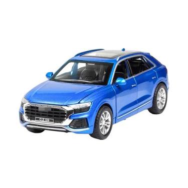 Imagem de Modelo De Carro Em Escala 1:32 Q8 RS7 Em Liga Diecast Com 6 Portas Abe