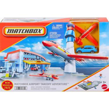 Imagem de Pista Matchbox Conjunto de Aeroporto JBW37 Mattel