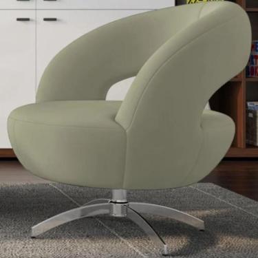Imagem de Poltrona Giostra Base Giratória em Alumínio - Élpis Móveis - Molufan, 