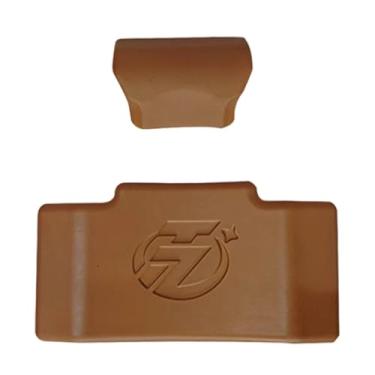 Imagem de KiBcsLic Encosto de porta-malas de motocicleta PU macio assentos de motocicleta almofada traseira à prova de choque almofada de encosto de porta-malas traseiro, A7