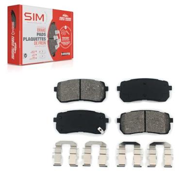 Imagem de Pastilhas de freio a disco traseiro SIM-1302 para Kia Sedona Hyundai Veracruz