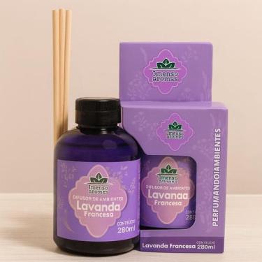 Imagem de Kit com 2 Difusor de Ambientes Imenso Aromas 280ml  Várias Fragrâncias