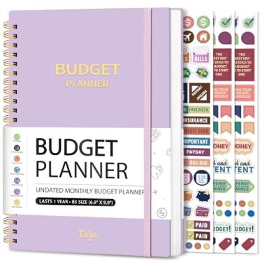 Imagem de Agenda de orçamento – Livro de orçamento mensal com caderno rastreador de despesas, organizador de notas sem data e planejador financeiro para assumir o controle do seu dinheiro, livro de contas 2025