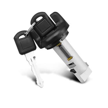 Imagem de Interruptor de cilindro de bloqueio de ignição com chaves adequado para Blazer Cadillac Escalade Chevy 1500 2500 3500 Suburban Express S10 Tahoe GMC Savana Sonoma Yukon Substitui 924-893 26049532
