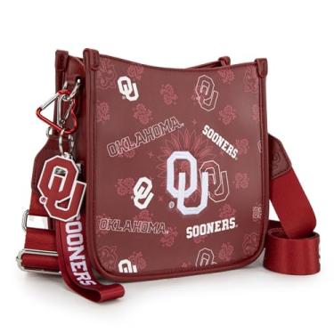 Imagem de Montana West Bolsa transversal média para bolsas esportivas femininas, Ou-Borgonha